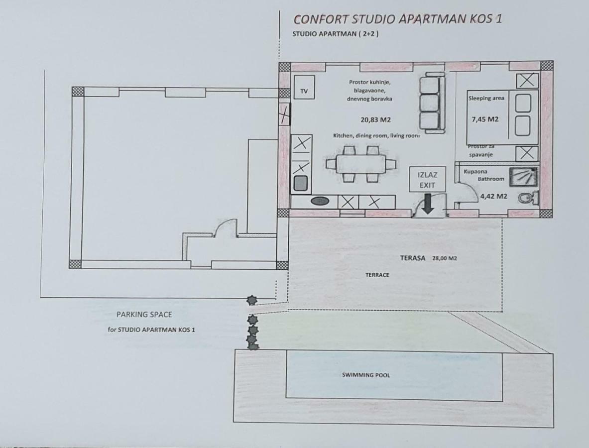 Villa Kos Lupoglav  Bagian luar foto